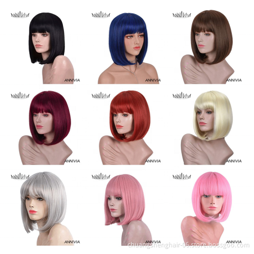 Acceptable customization bob with synthetic women afro braided deep wave brazillian blonde wig for coily wholesale headband wigs
